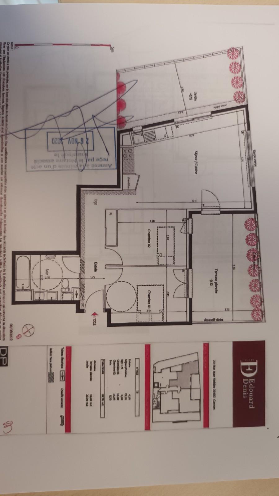 
																																							3 pièces - 
																																						RDC - 69m² - 1 341,48 € - Photo #5