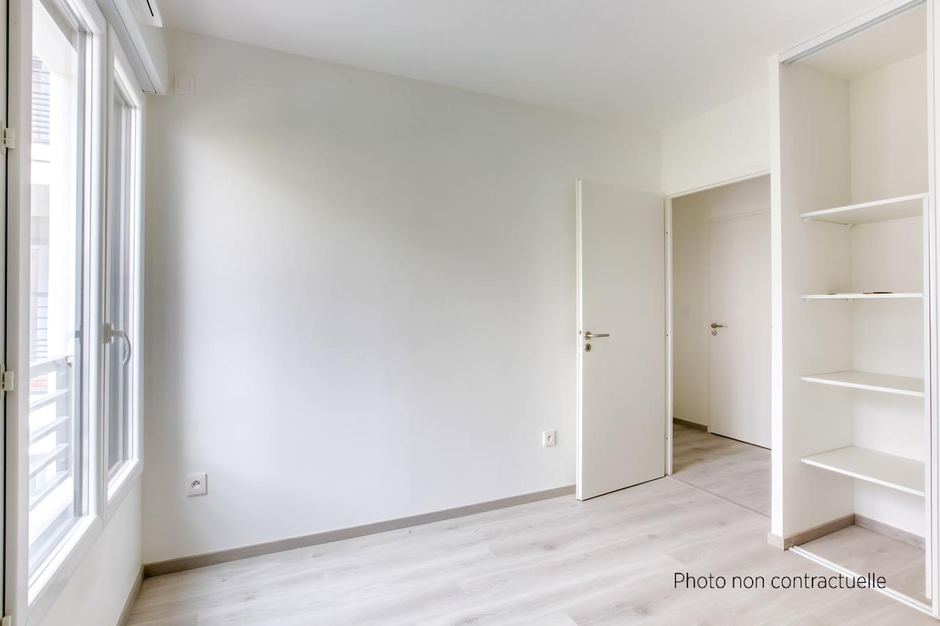 2 pièces - 3ème étage - 40m² - 851,65 € - Photo #2