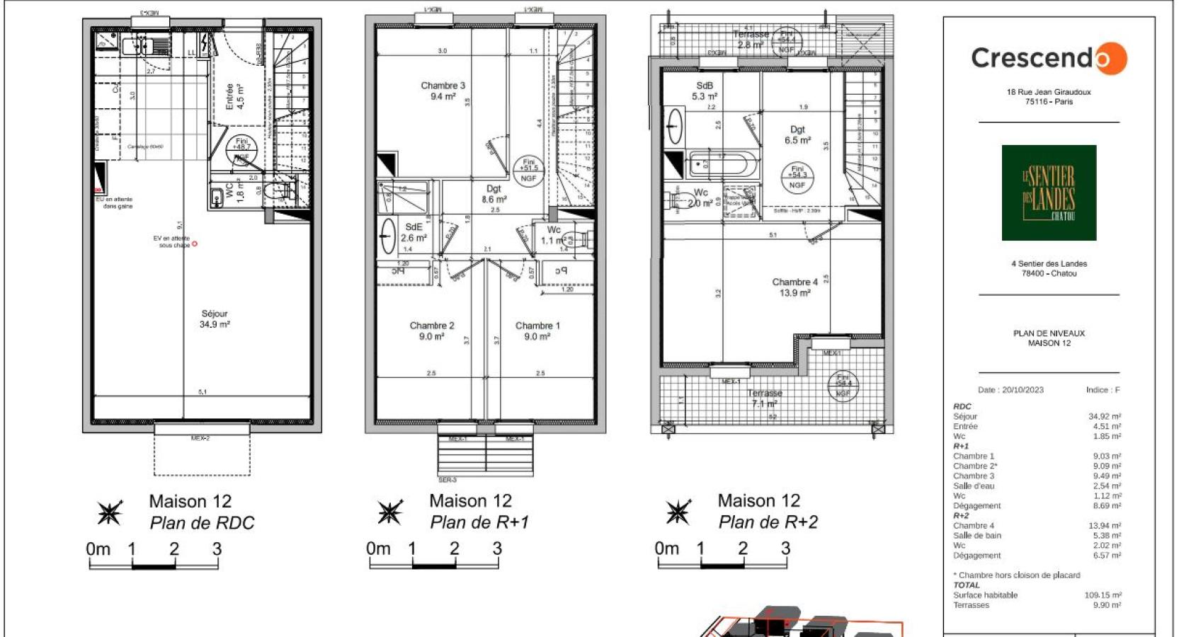 
																			5 pièces – 
																		RDC – 111m² - 2 334,83 € - Photo #7