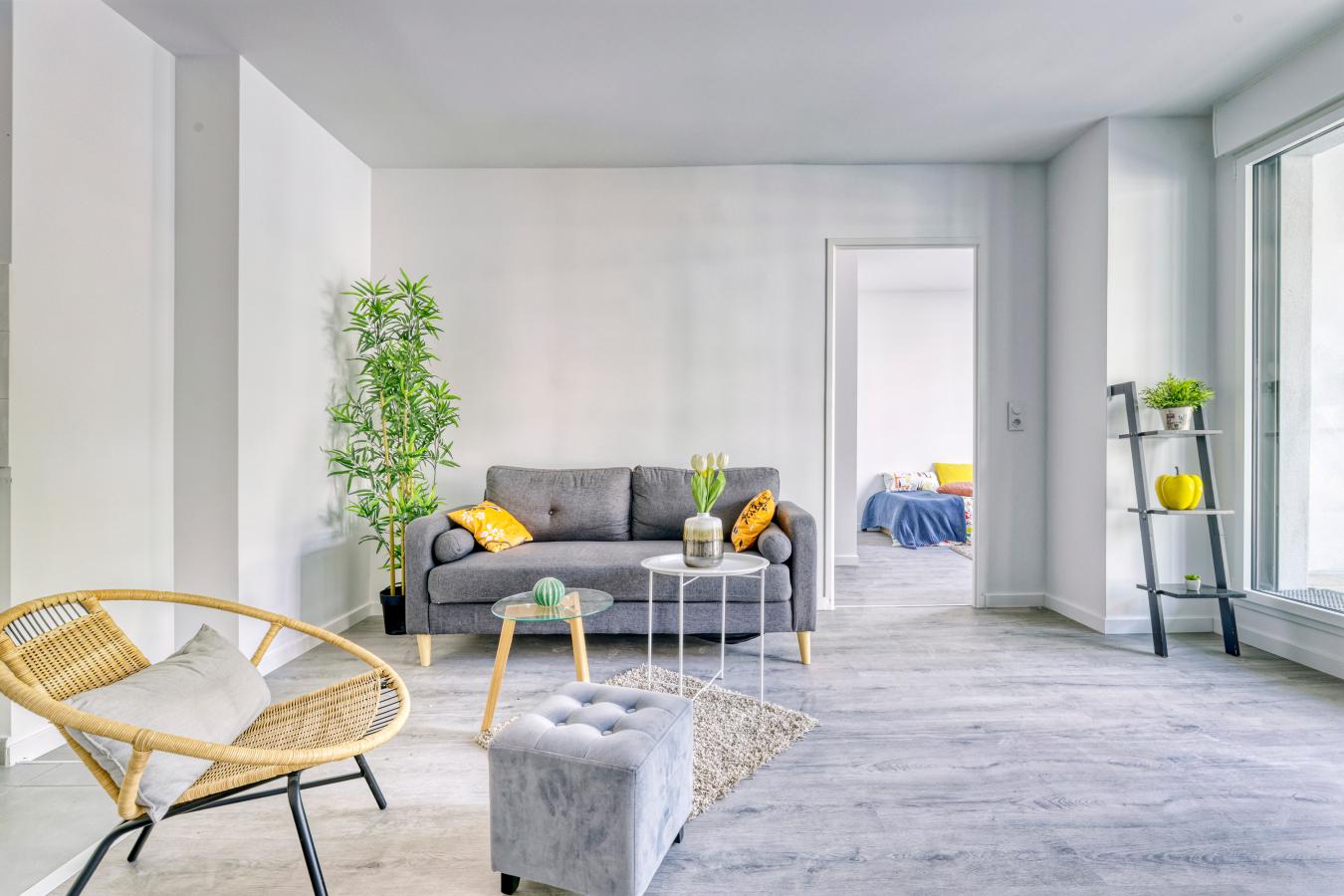 3 pièces - 2ème étage - 63m² - 1 370,49 € - Photo #2