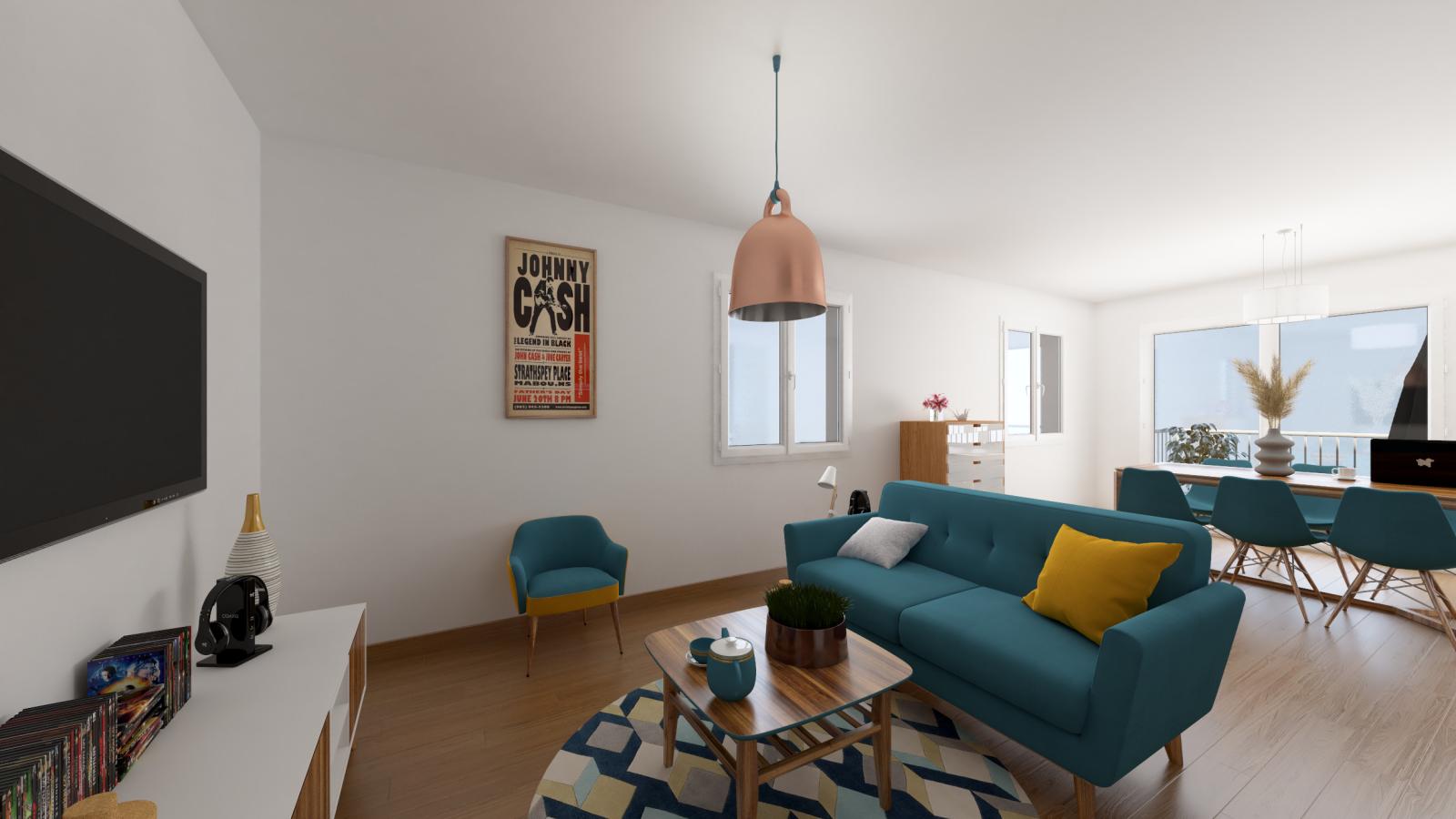 
																			4 pièces - 
																		2ème étage - 82m² - 995,05 € - Photo #0