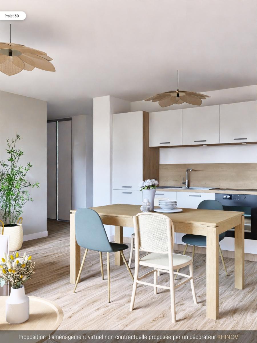 
																																							3 pièces - 
																																						2ème étage - 64m² - 790,98 € - Photo #1