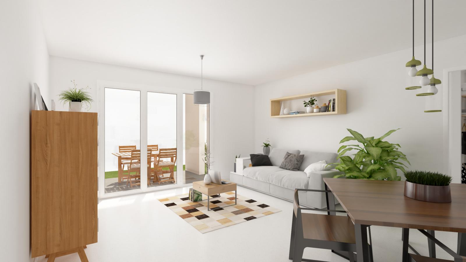 
																																							3 pièces - 
																																						1er étage - 70m² - 224 007 € - Photo #1