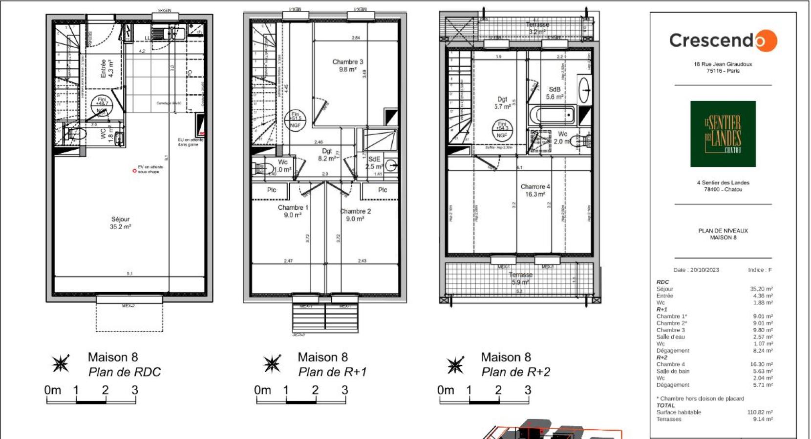 
																			5 pièces – 
																		RDC – 113m² - 2 376,31 € - Photo #7