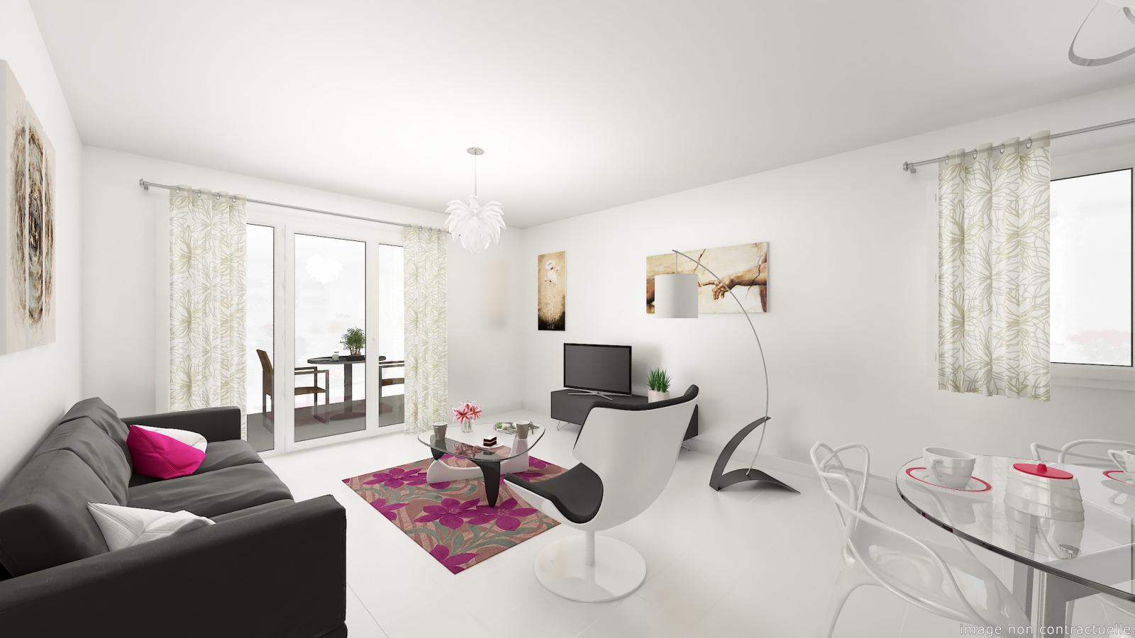 
																																							3 pièces - 
																																						RDC - 59m² - 879,82 € - Photo #5