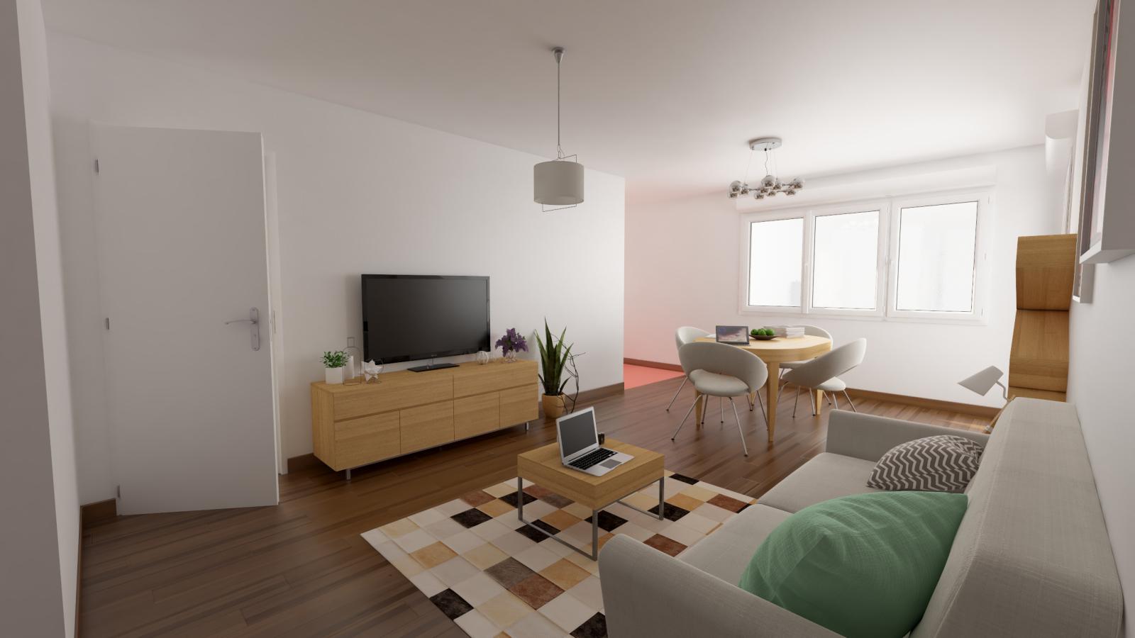 
																																							3 pièces - 
																																						1er étage - 72m² - 899,00 € - Photo #6