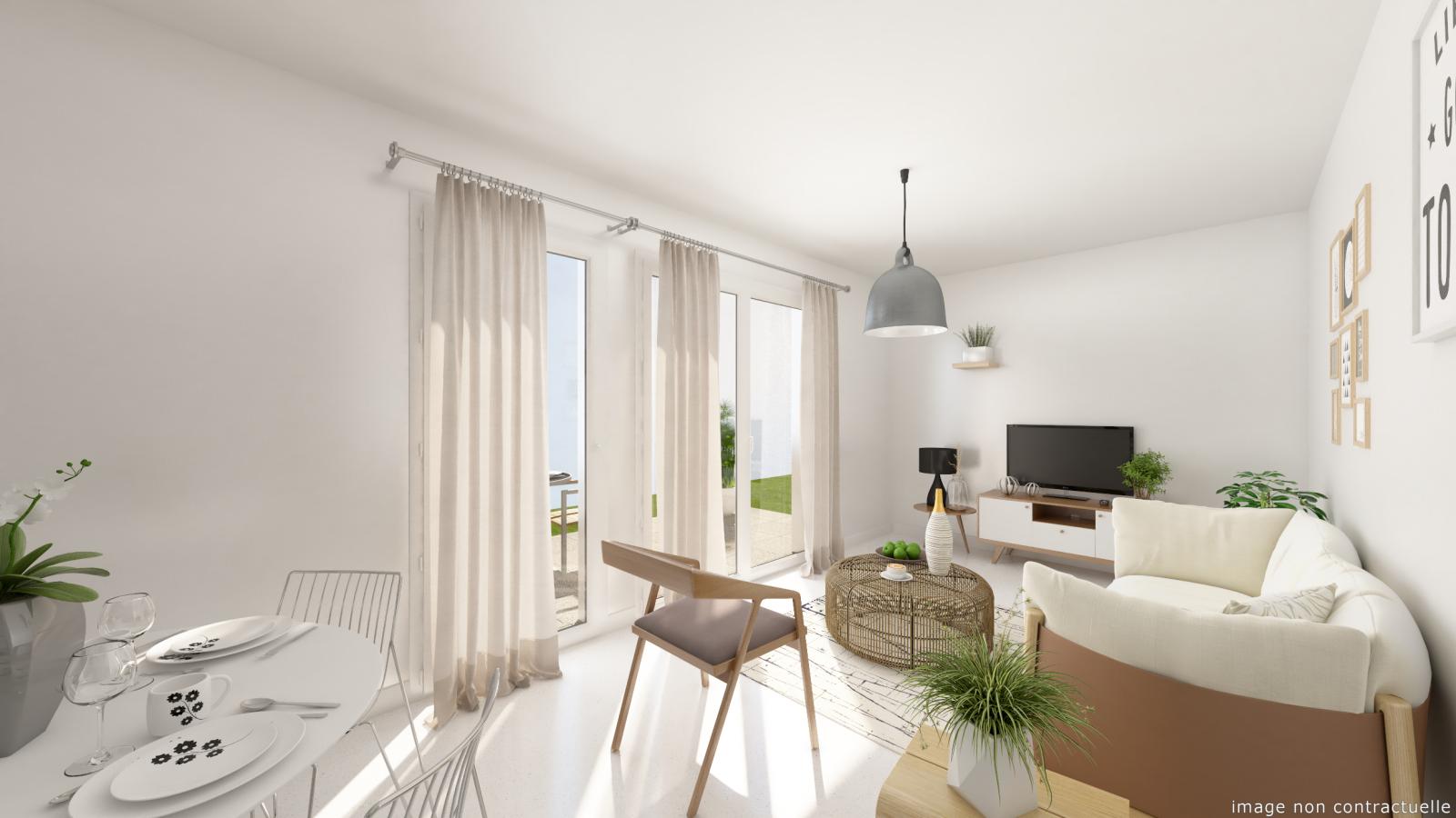 
																			2 pièces - 
																		3ème étage - 46m² - 519,81 € - Photo #2