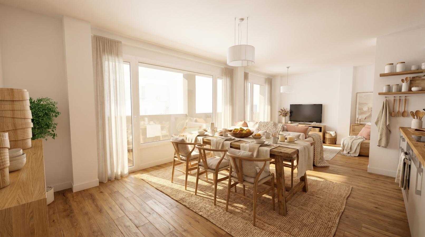 3 pièces - 3ème étage - 67m² - 941,50 € - Photo #2
