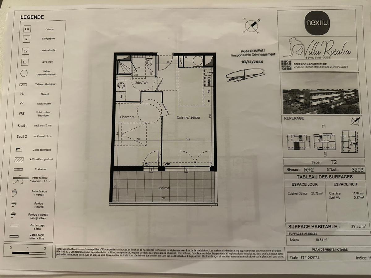 2 pièces - 2ème étage - 39m² - 634,61 € - Photo #6
