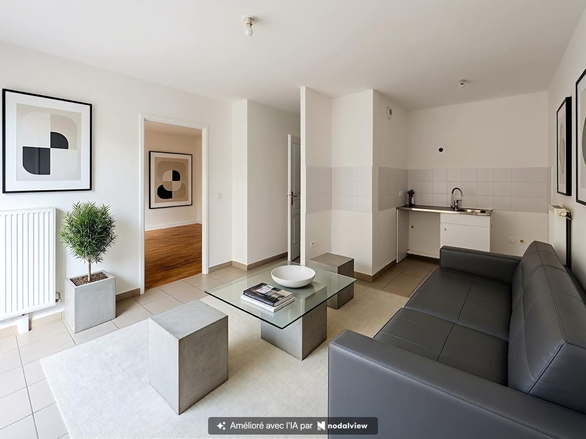3 pièces - RDC - 57m² - 1 356,80 € - Photo #4
