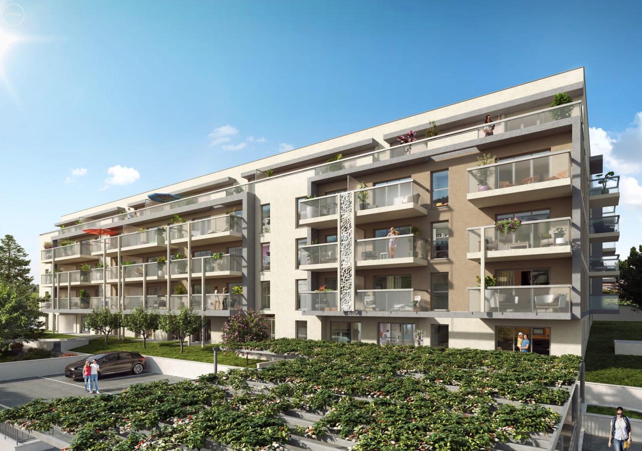 2 pièces - 4ème étage - 56m² - 1 015,32 € - Photo #2