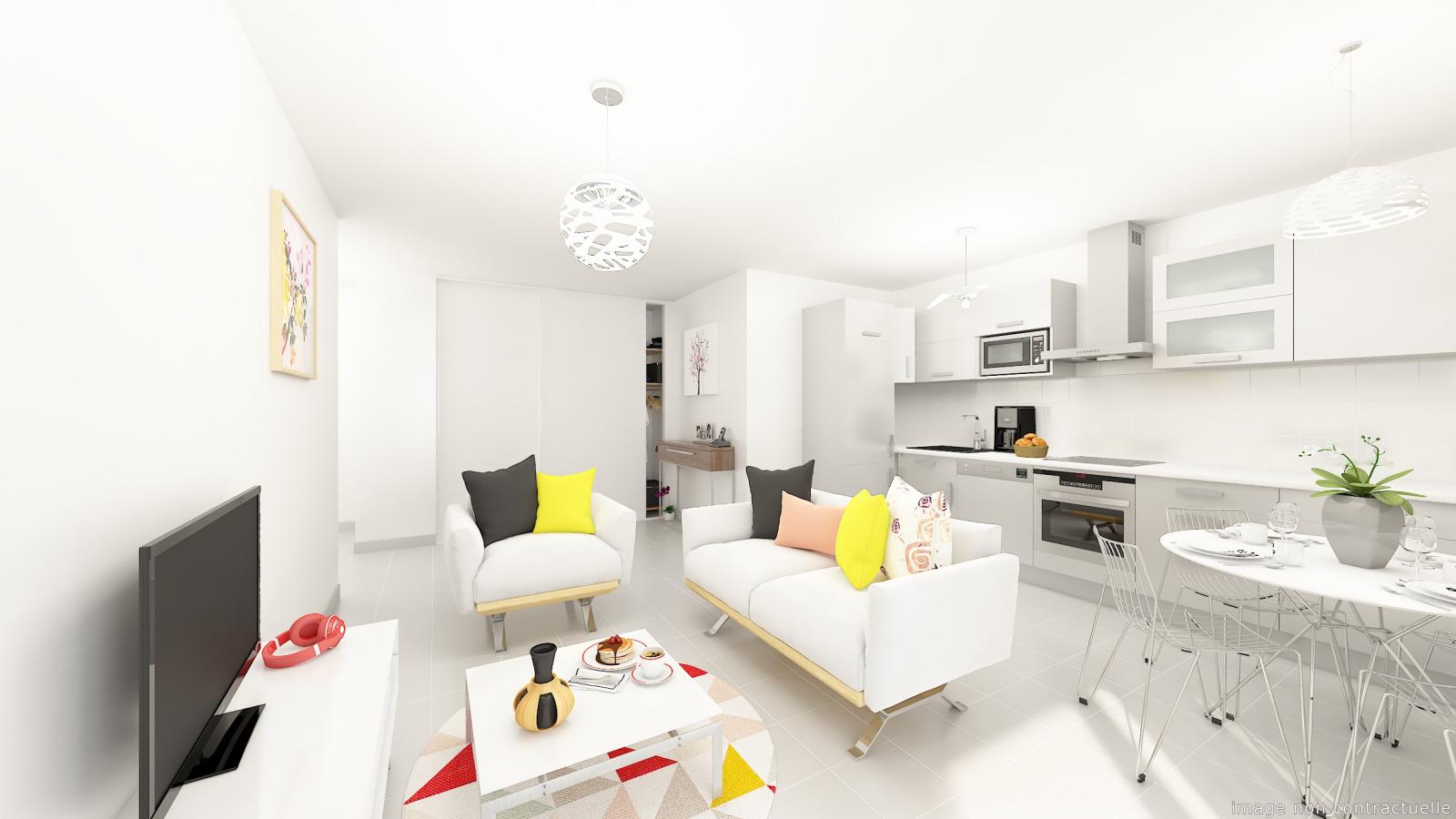 4 pièces -
2ème étage - 83m² - 1 199,31 € - Photo #5