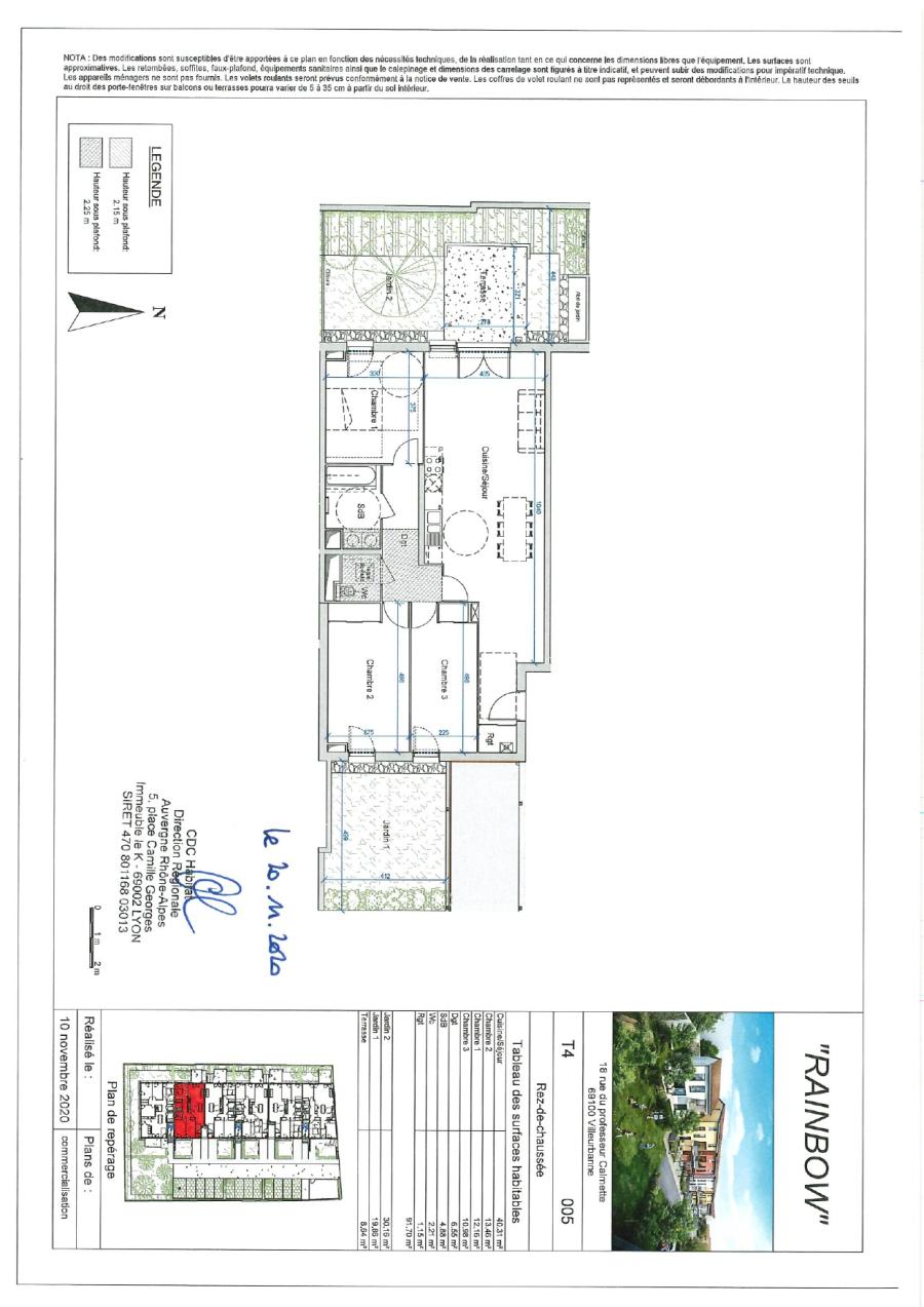 
																			4 pièces - 
																		RDC - 92m² - 1 213,38 € - Photo #3