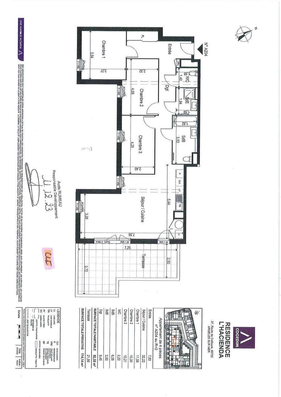 
																			4 pièces - 
																		2ème étage - 93m² - 1 079,12 € - Photo #1