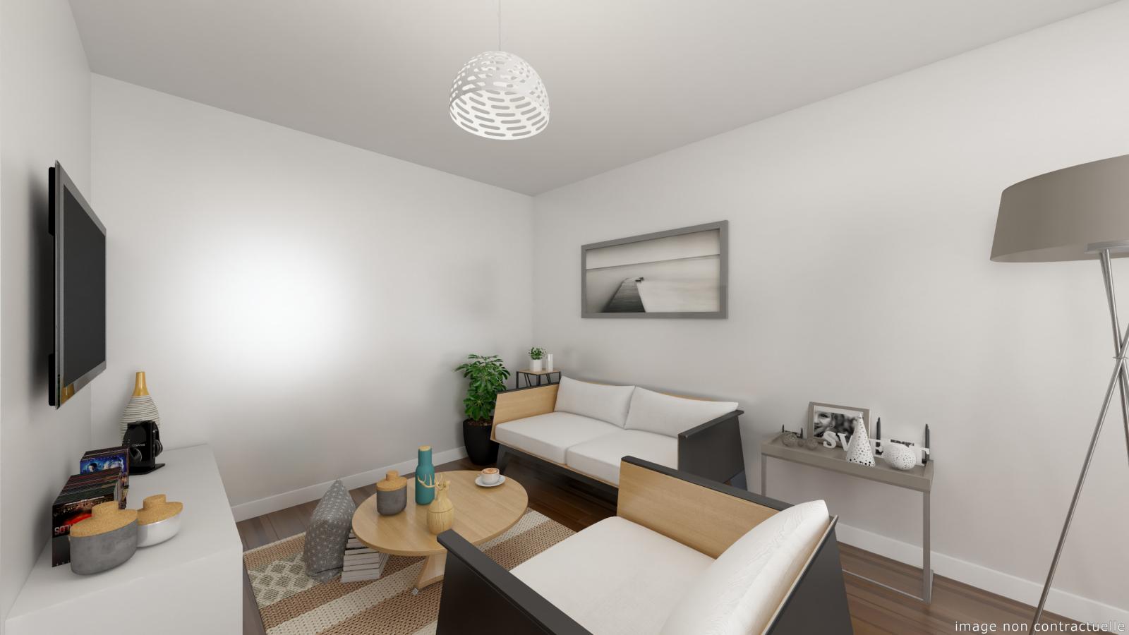 
																																							2 pièces - 
																																						2ème étage - 49m² - 638,14 € - Photo #5
