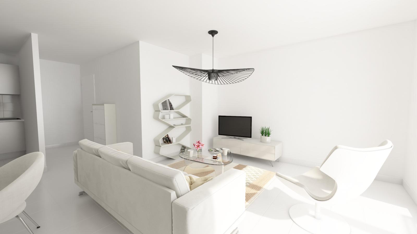 
																																							4 pièces - 
																																						2ème étage - 88m² - 1 374,84 € - Photo #4