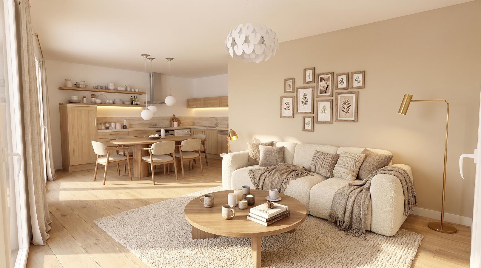 
																																							5 pièces - 
																																						6ème étage - 107m² - 1 383,90 € - Photo #2