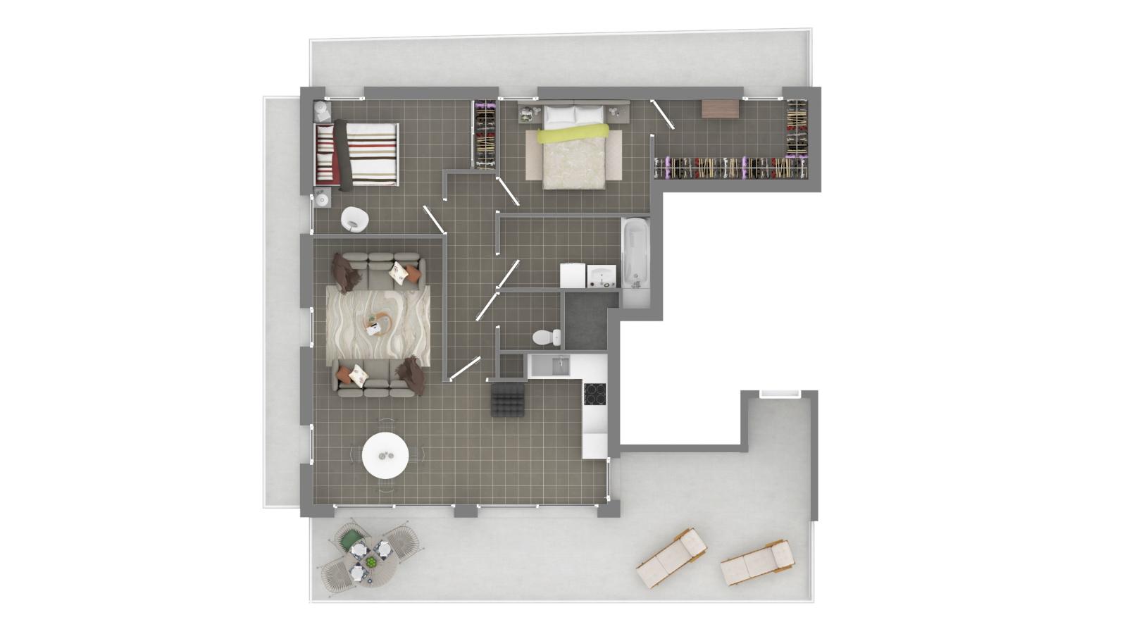 
																			2 pièces - 
																		5ème étage - 51m² - 766,70 € - Photo #0