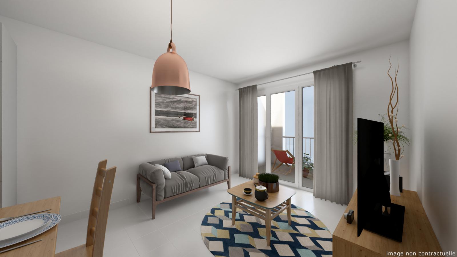 3 pièces - RDC - 55m² - 883,88 € - Photo #5