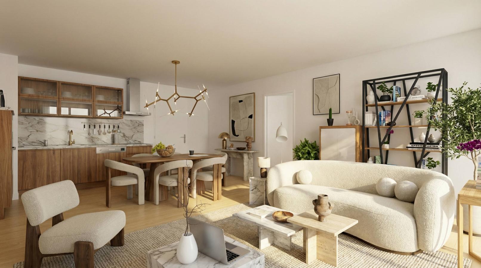 
																			4 pièces - 
																		1er étage - 80m² - 899,29 € - Photo #5