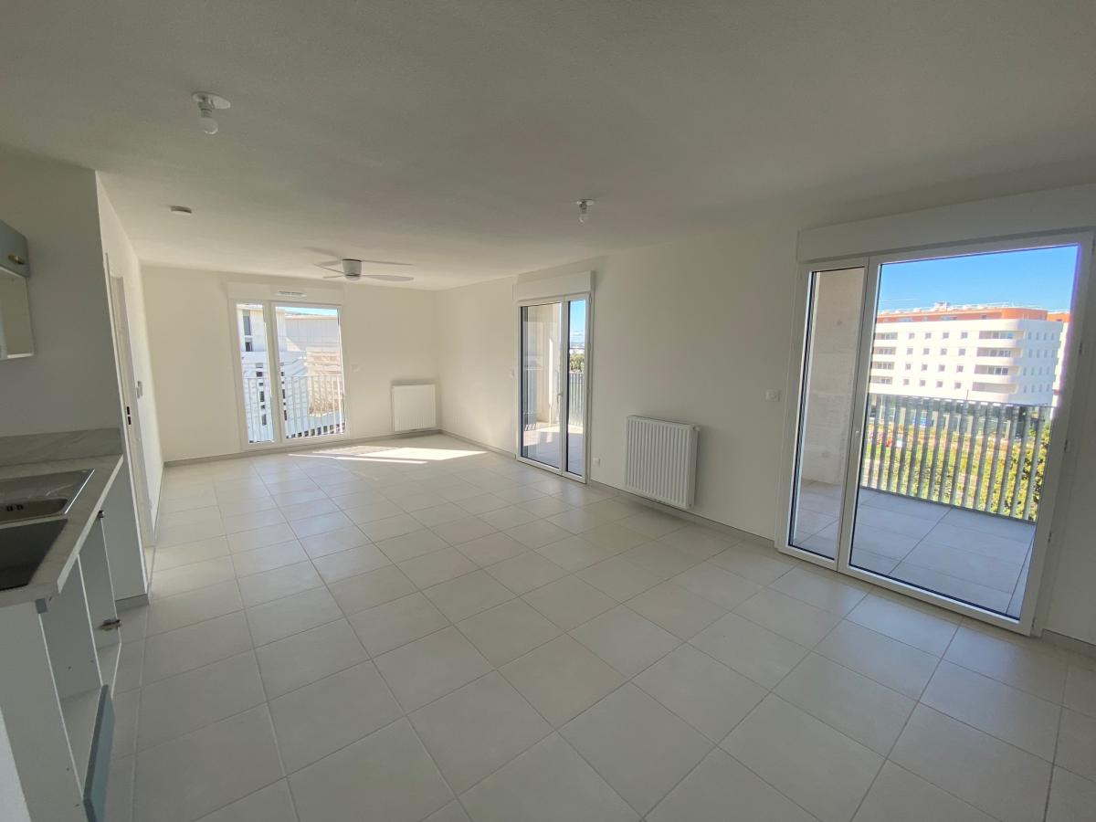 2 pièces - 4ème étage - 55m² - 987,38 € - Photo #1