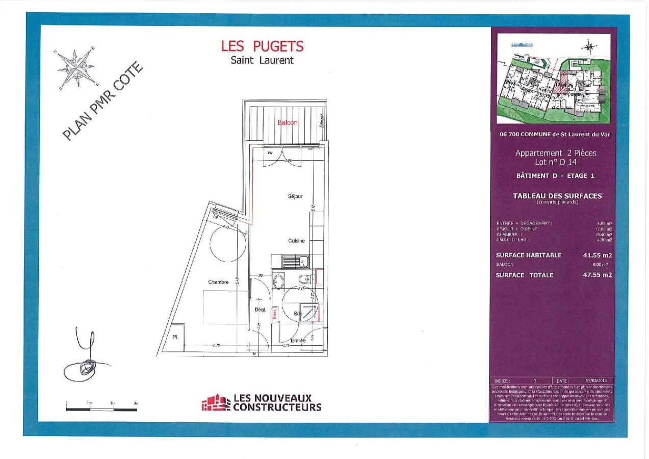 
																																							2 pièces - 
																																						1er étage - 42m² - 905,31 € - Photo #5