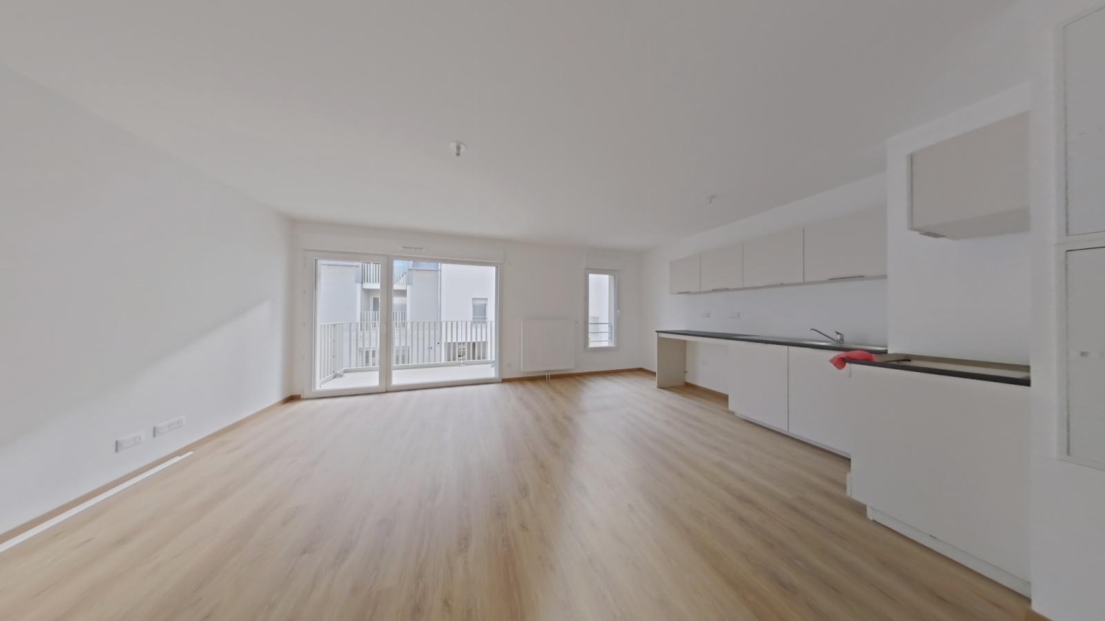 3 pièces - 1er étage - 64m² - 828,32 € - Photo #0