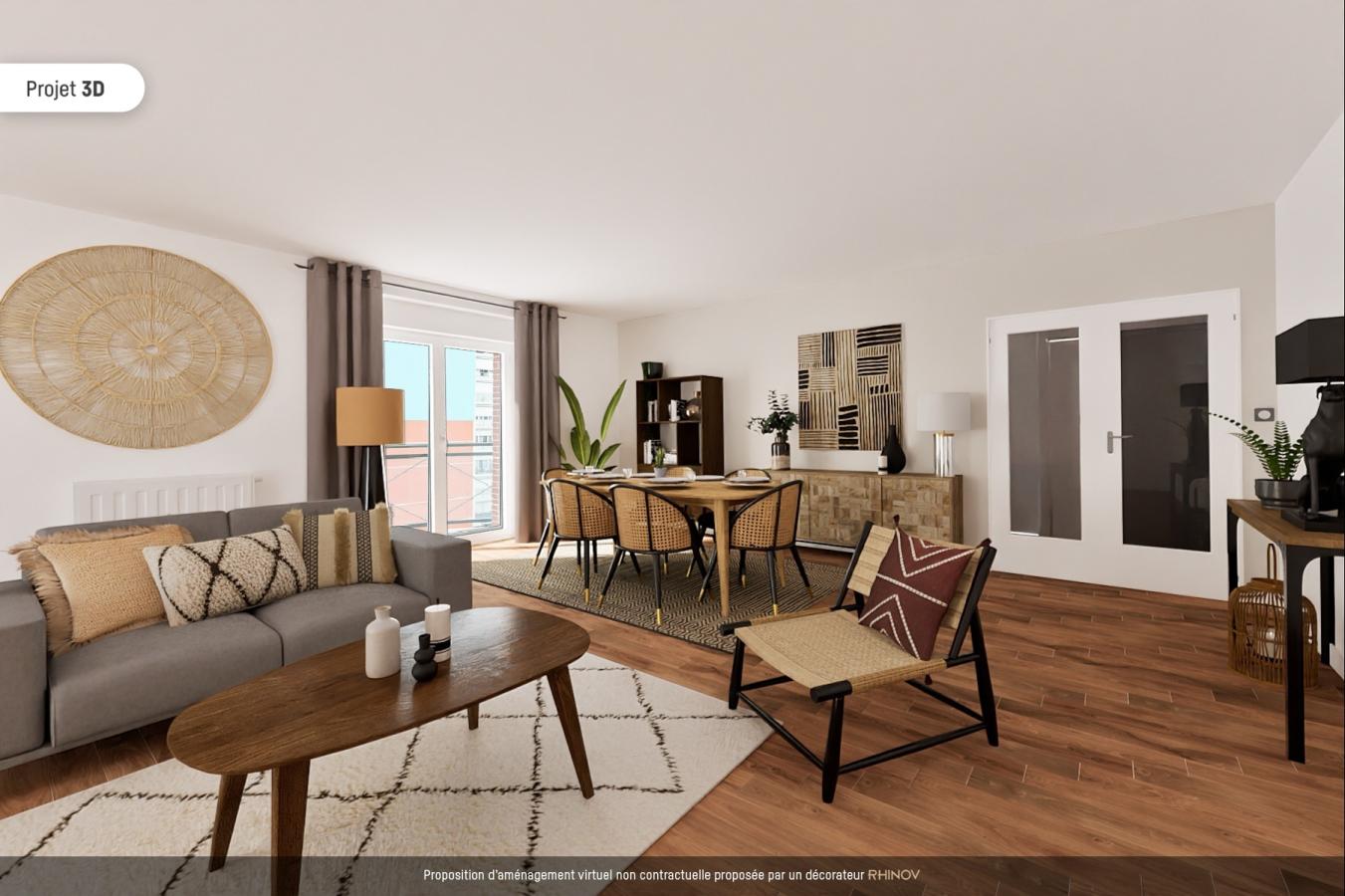 
																			3 pièces - 
																		RDC - 85m² - 979,97 € - Photo #0