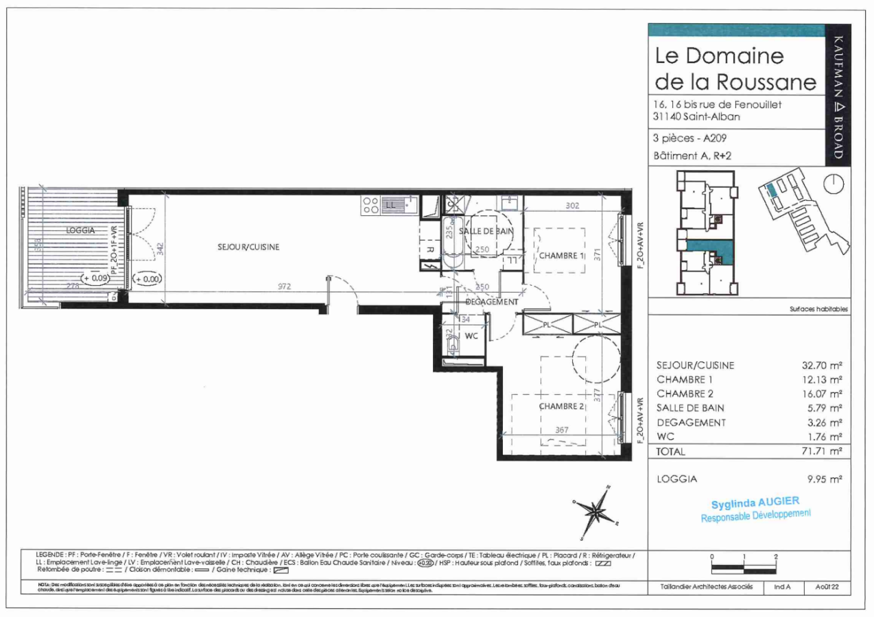 
																			3 pièces - 
																		2ème étage - 72m² - 753,17 € - Photo #0