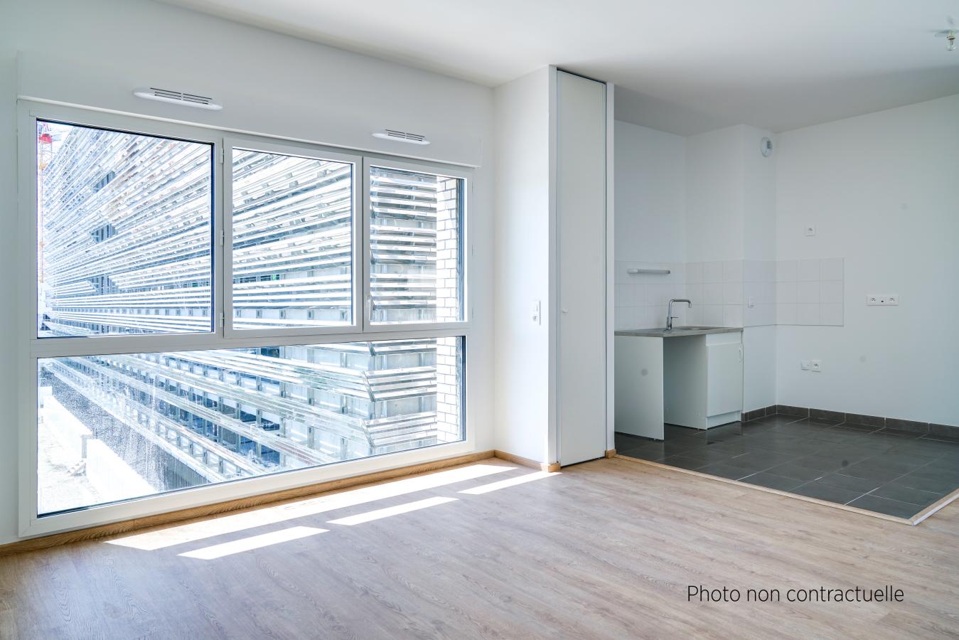 
																																							3 pièces - 
																																						4ème étage - 60m² - 905,54 € - Photo #1