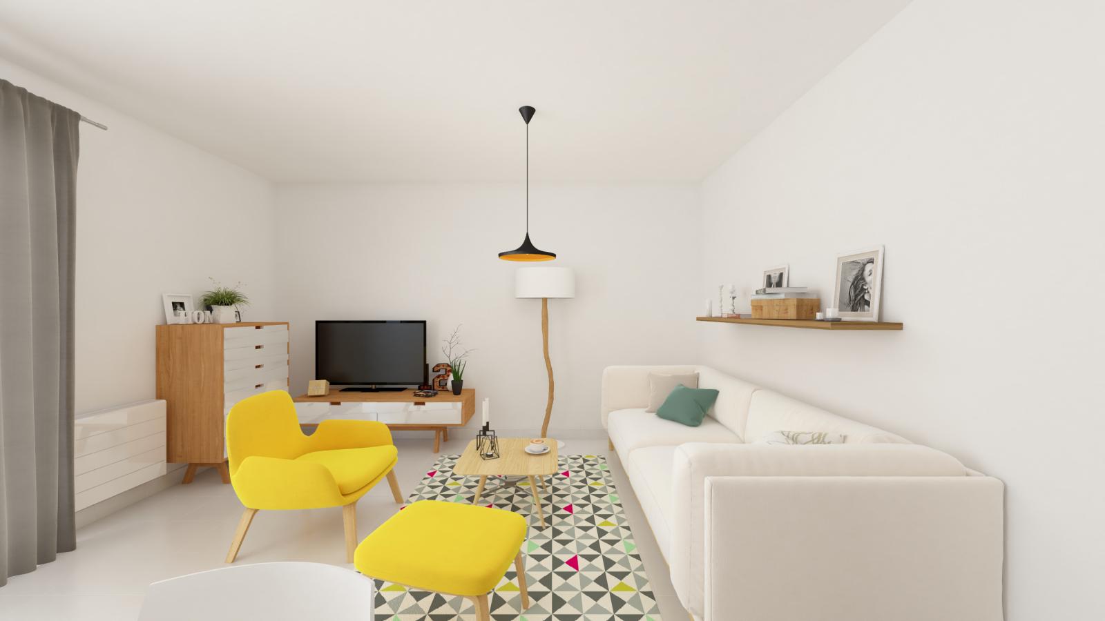3 pièces - 1er étage - 65m² - 1 215,79 € - Photo #5
