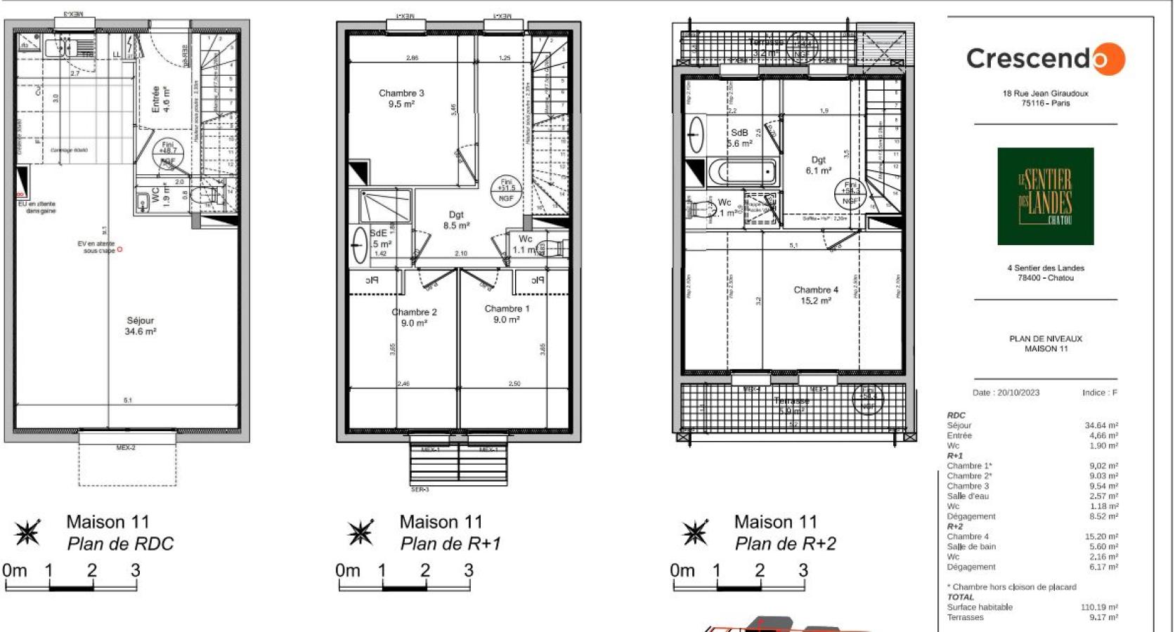 
																			5 pièces – 
																		RDC – 113m² - 2 376,26 € - Photo #5